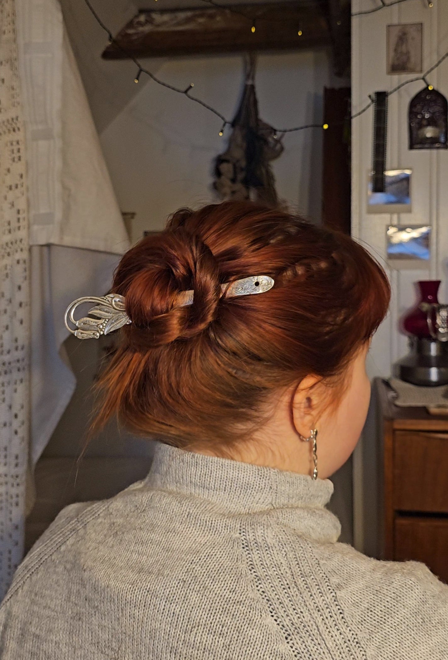 two toned hair pin