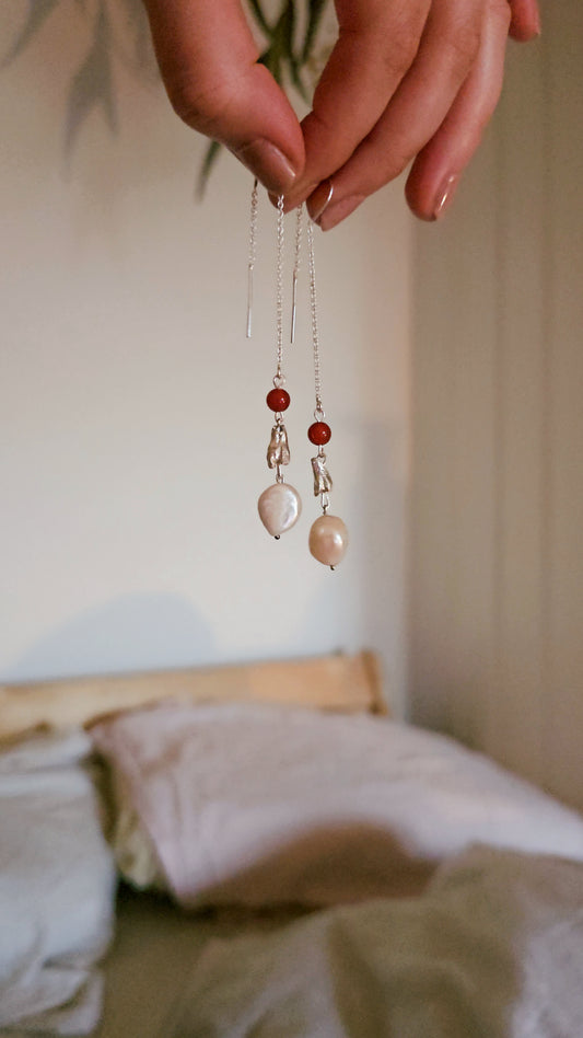 creature earrings - one of