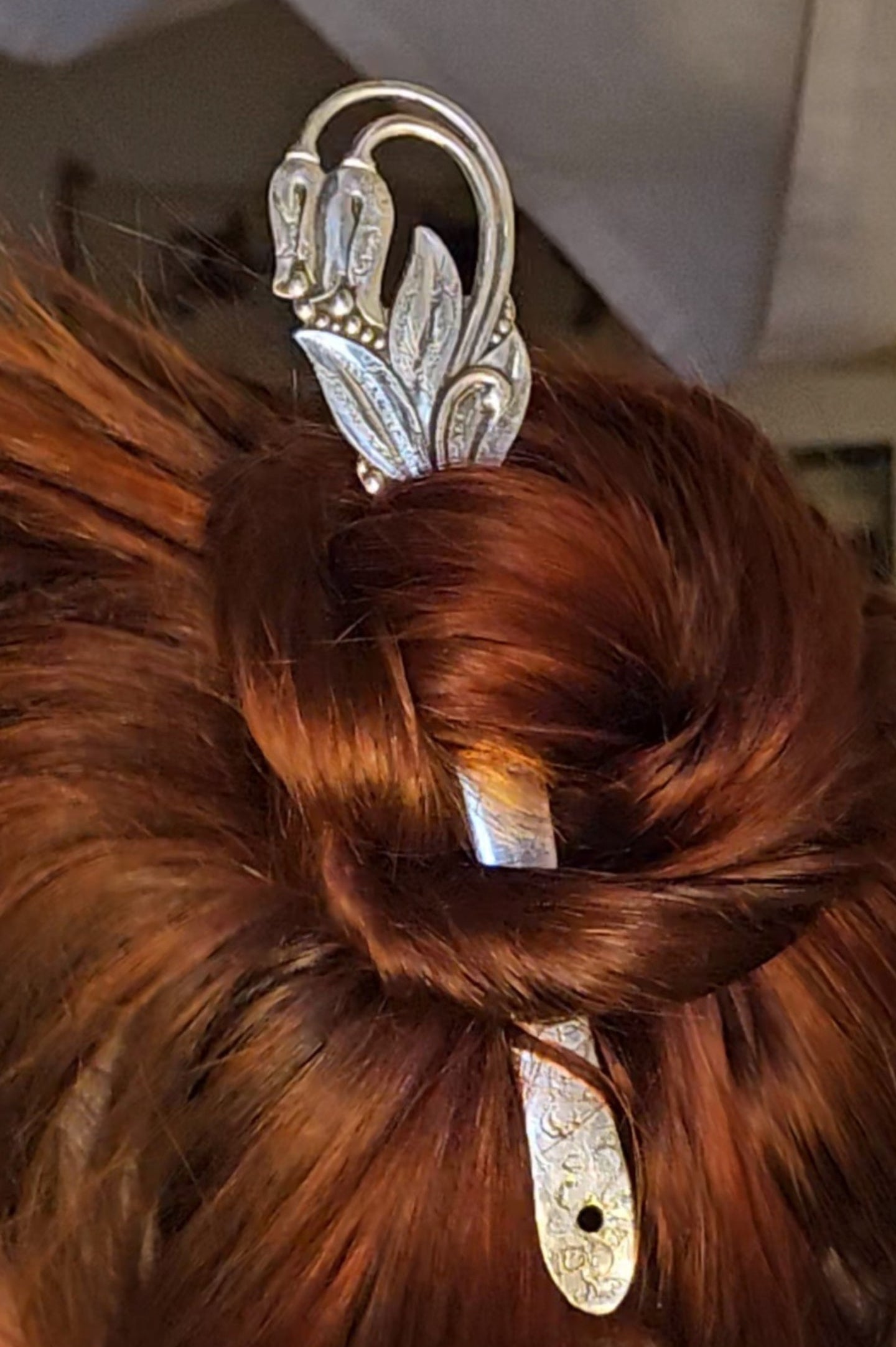 two toned hair pin